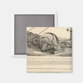 Delamater Iron Works Magnet (Vorderseite/Rückseite)