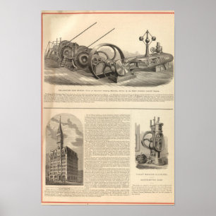 Delamater Iron Works Poster