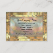 Delancey Astor 3,5 elegantes berufliches Visitenkarte (Rückseite)