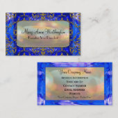 Delancey, das elegantes berufliches hetzt visitenkarte (Vorne/Hinten)