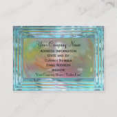 Delancey durch das elegante berufliche des Meer3,5 Visitenkarte (Rückseite)