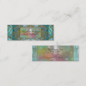 Delancey durch das Seeelegante berufliche dünne Mini Visitenkarte (Vorne/Hinten)