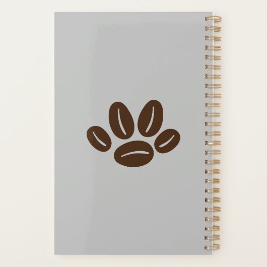 DeLand Cat Café Planner Planer (Rückseite)