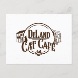 DeLand Cat Cafe Postcard Postkarte