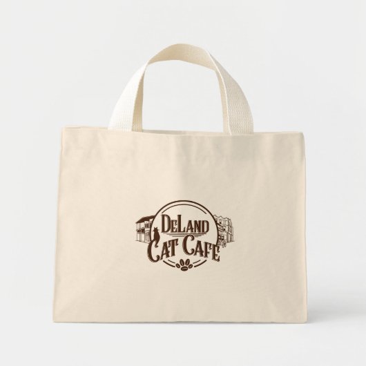 DeLand Cat Café Tiny Tasche (Vorne)