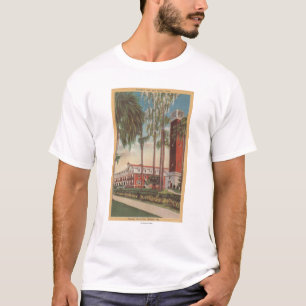 Deland, Florida - Ansicht von Stetson-Universität T-Shirt