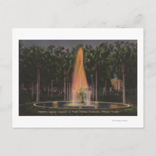 Deland, Florida - Stetson University Postkarte (Vorderseite)