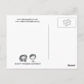 Delaney Gibbons Postkarte (Rückseite)