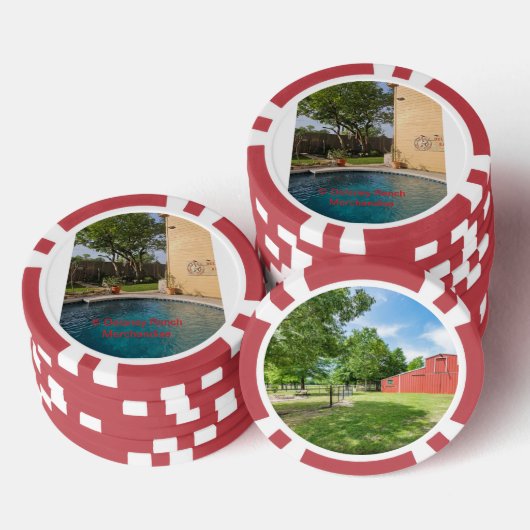 Delaney Ranch Spielkarten Pokerchips (Stapel)