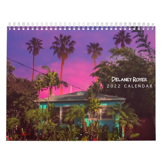 Delaney Royer 2022 Kalender (Titelbild)