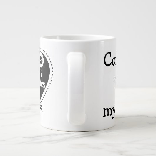 Delaneys Delectables Tunnel-bohrwagenTasse Jumbo-Tasse (Rückseite)