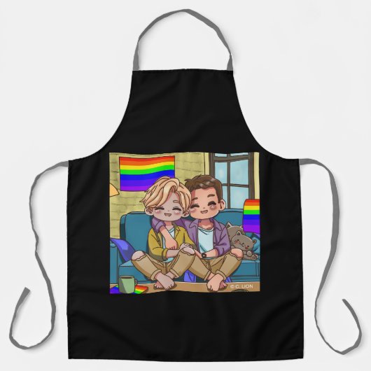 Delantal Lgbt Schürze (Vorderseite)