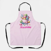 Delantal Macarons Schürze (Vorderseite)