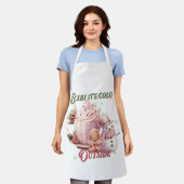 Delantal Navideño Schürze (Getragen)