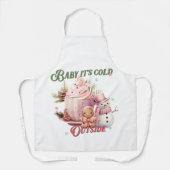 Delantal Navideño Schürze (Vorderseite)