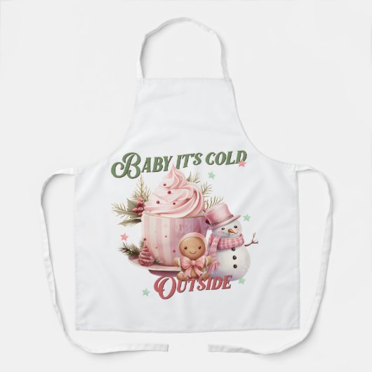 Delantal Navideño Schürze (Vorderseite)