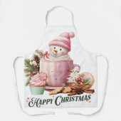 Delantal Navideño Schürze (Vorderseite)