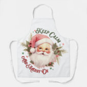 Delantal Navideño Schürze (Vorderseite)