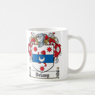 Delany Familienwappen Kaffeetasse