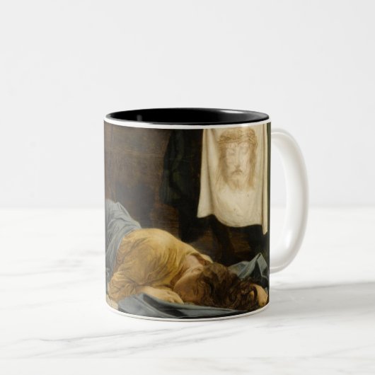 Delaroche St.-Veronica-Tasse Zweifarbige Tasse (VorderseiteRechts)