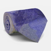 Delaunay Claasic Abstrakt Art Malerei Blue Green Krawatte (Gerollt)