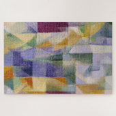 Delaunay Claasical Abstrakt Art Painting Windows Puzzle (Horizontal)