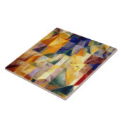 Delaunay - Simultanes Windows, berühmtes Gemälde, Fliese (Seite)