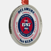 Delaware 1. Staat Weihnachtsschmuck (Rechts)