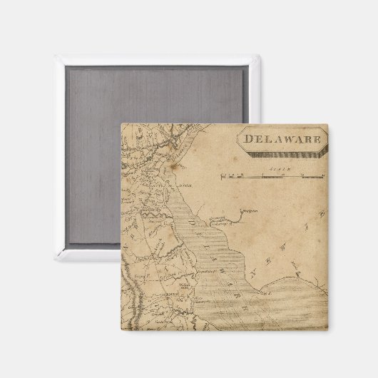 Delaware 3 magnet (Vorderseite/Rückseite)