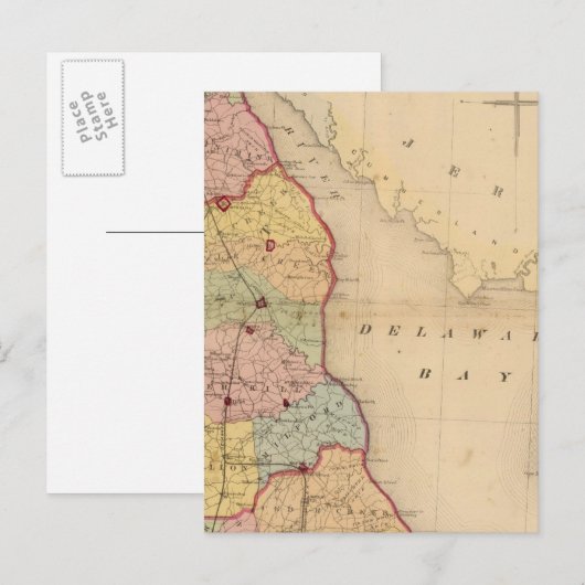 Delaware 4 postkarte (Vorne/Hinten)