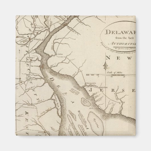 Delaware 5 magnet (Vorne)