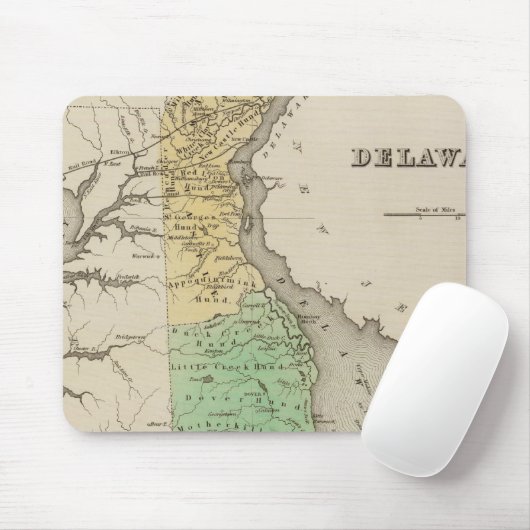 Delaware 6 mousepad (Mit Mouse)