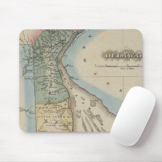 Delaware 6 mousepad (Mit Mouse)