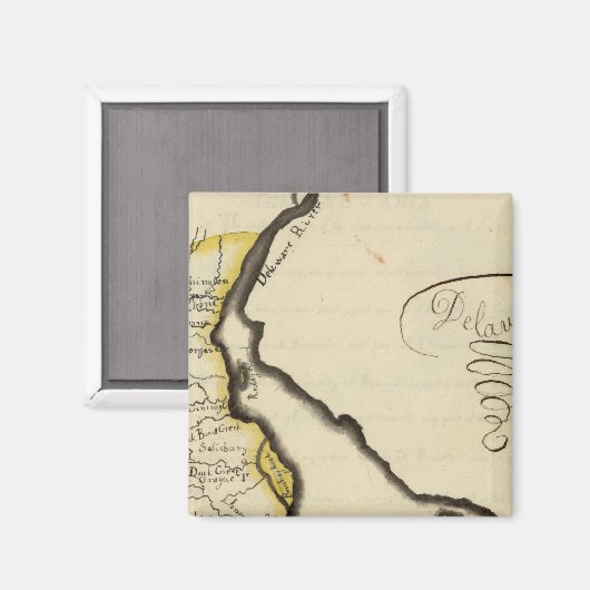 Delaware 7 magnet (Vorderseite/Rückseite)