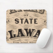 Delaware-Atlas Mousepad (Mit Mouse)