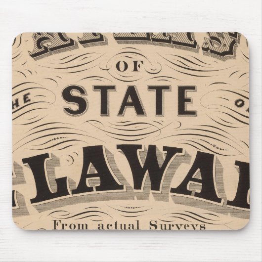 Delaware-Atlas Mousepad (Vorne)