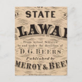 Delaware Atlas Postkarte (Vorderseite)