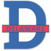 Delaware Aufkleber (Vorderseite)