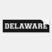 Delaware Autoaufkleber (Vorne)