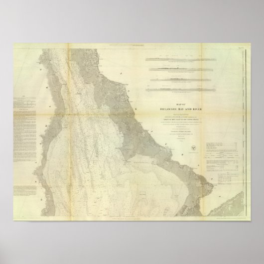 Delaware Bay, Fluss 2 Poster (Vorne)