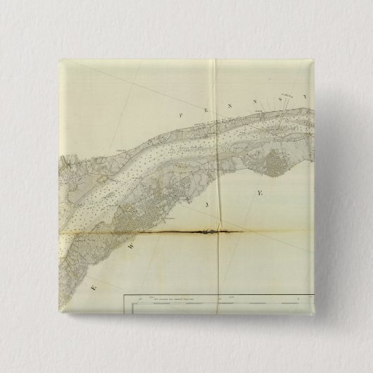 Delaware Bay, Fluss 3 Button (Vorderseite)