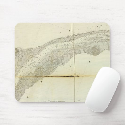 Delaware Bay, Fluss 3 Mousepad (Mit Mouse)