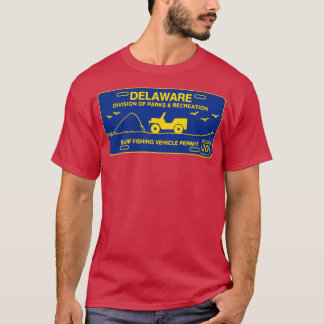Delaware Beach Tag T-Shirt