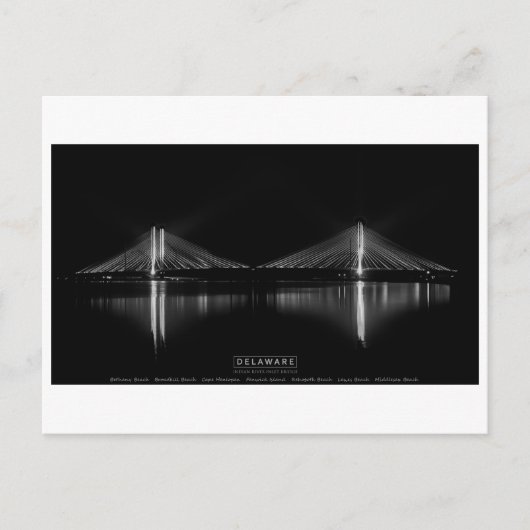 Delaware Beches Postkarte (Vorderseite)