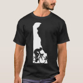 Delaware Biker Fahrrad T-Shirt (Vorderseite)