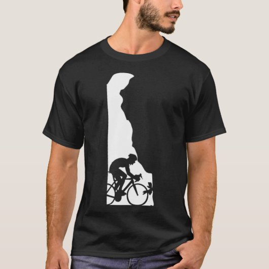 Delaware Biker Fahrrad T-Shirt (Vorderseite)
