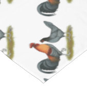 Delaware Blauer Hund Tischdecke (Schrägansicht)