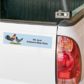 Delaware Blue Hen Autoaufkleber (Auf Lkw)