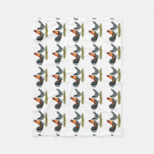 Delaware Blue Hen Fleecedecke (Vorderseite)