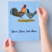 Delaware Blue Hen Flyer (Hand)